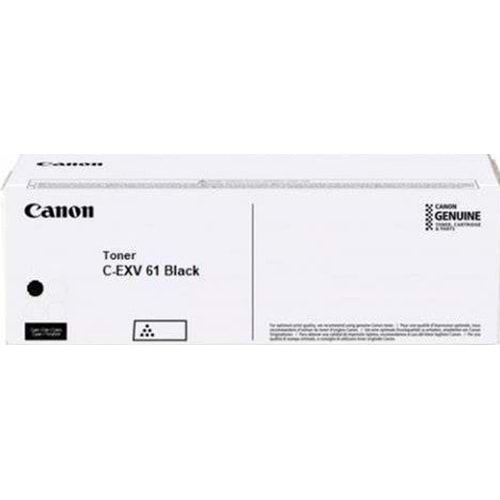 Canon C-EXV61 (4766C002) Siyah Orjinal Toner - DX 6855i / DX 6860i / DX 6870i