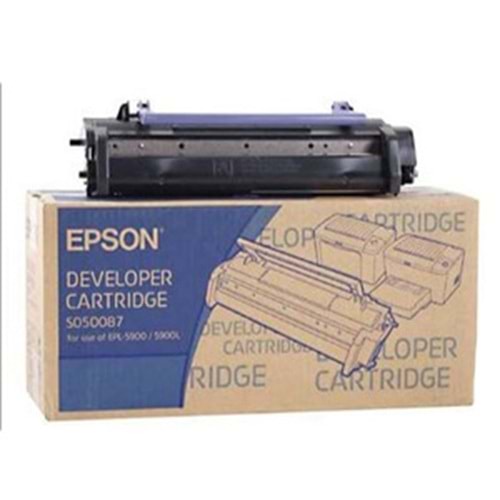 EPSON C13S050087 EPL-5900/6100L SİYAH TONER ORJİNAL 6.000 SAYFA