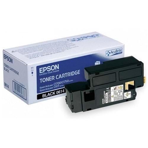 EPSON C13S050614 CX17/C1700/1750 SİYAH TONER ORJİNAL 2.000 SAYFA