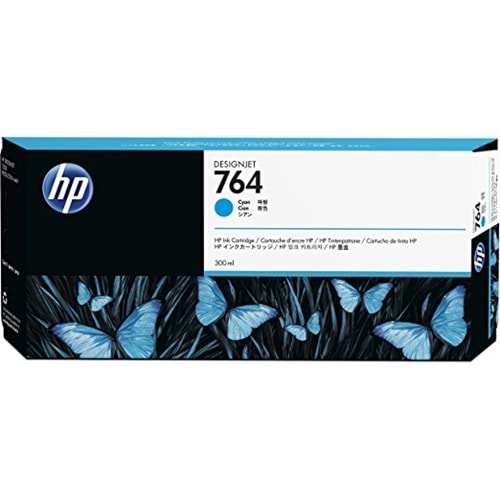 HP C1Q13A (764) T3500 MAVİ KARTUŞ ORJİNAL 300 ML.