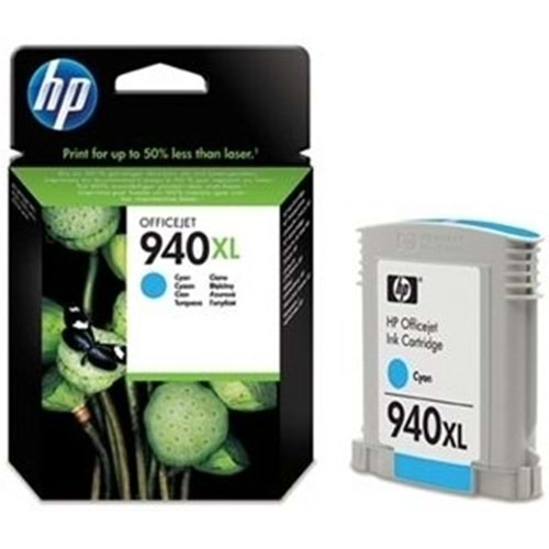 HP C4907AE (940XL) 8000/8500/8500A MAVİ KARTUŞ ORJİNAL 1.400 SYF