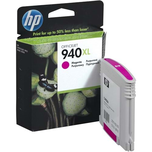 HP C4908AE (940XL) 8000/8500/8500A KIRMIZI KARTUŞ ORJ 1.400 SAYFA