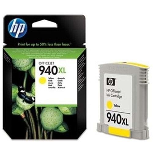 HP C4909AE (940XL) 8000/8500/8500A SARI KARTUŞ ORJİNAL 1.400 SYF