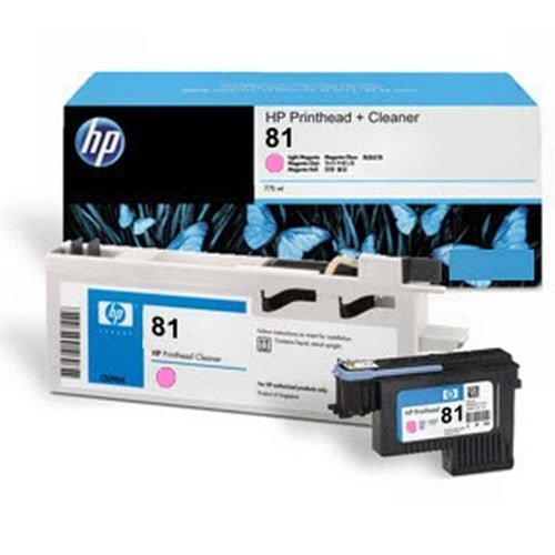 HP C4955A (81) AÇIK KIRMIZI BASKI KAFASI VE TEMİZLEME KARTUŞU ORJ