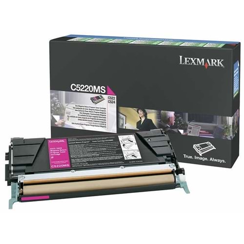 LEXMARK C5220MS C522/524/530/532/534 KIRMIZI TONER ORJİNAL 3.000 SAYFA