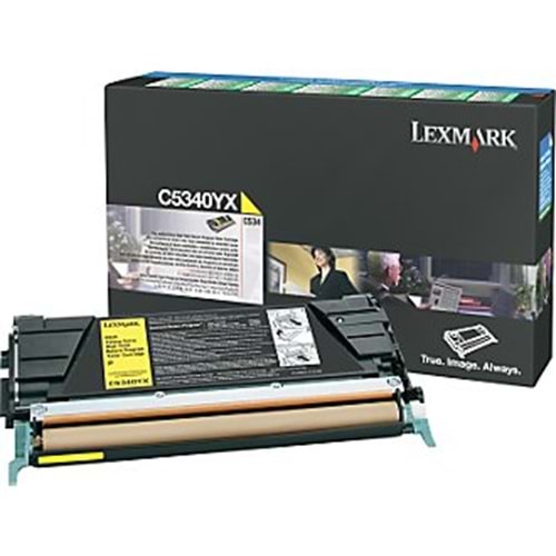 LEXMARK C5340YX C534 SARI TONER ORJİANL 7000 SAYFA