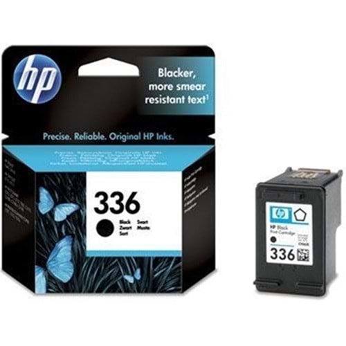 HP C9362EE (336) 6310/C3180/5440/6313 SİYAH KARTUŞ ORJİNAL 220 SAYFA