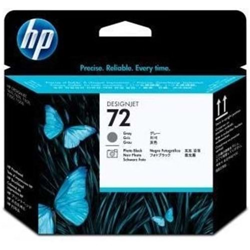 HP C9380A (72) T1100/1120/1200 GRİ - FOTO SİYAH BASKI KAFASI ORJ