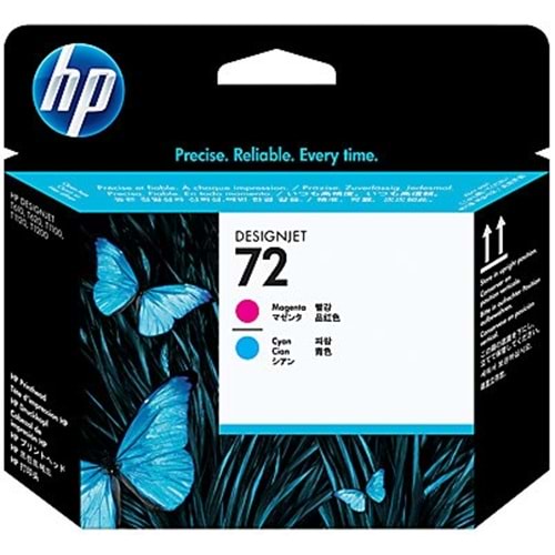 HP C9383A (72) T1100/1120/1200 KIRMIZI-MAVİ BASKI KAFASI ORJİNAL