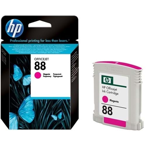 HP C9387AE (88) K550/5400/8600/L7480 KIRMIZI KARTUŞ ORJİNAL 1.000 SAYFA