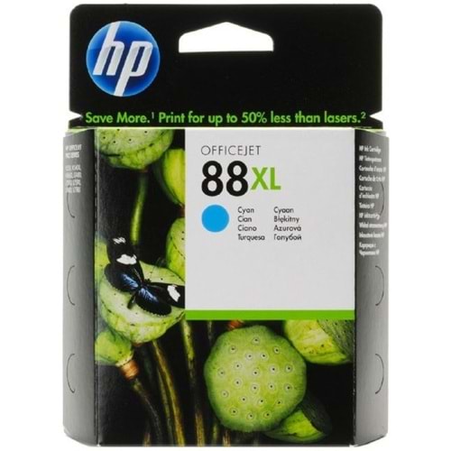 HP C9391A (88XL) K5400/550/8600/L7480 MAVİ KARTUŞ ORJİNAL 1.700 SAYFA