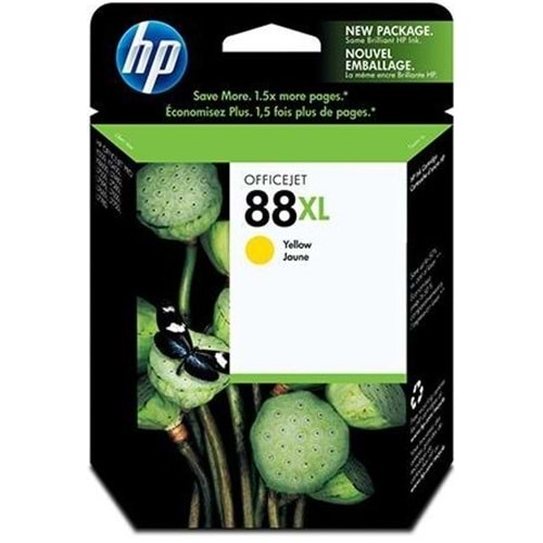 HP C9393A (88XL) K5400/550/8600/L7480 SARI KARTUŞ ORJ 1.540 SYF
