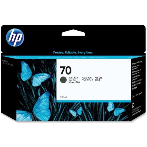 HP C9448A (70) Z2100/3100/3200/5200 MAT SİYAH KARTUŞ ORJ. 130 ML.