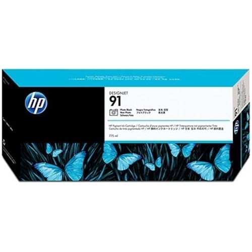 HP C9465A (91) Z6100/Z6100ps FOTO SİYAH KARTUŞ ORJİNAL 775 ML