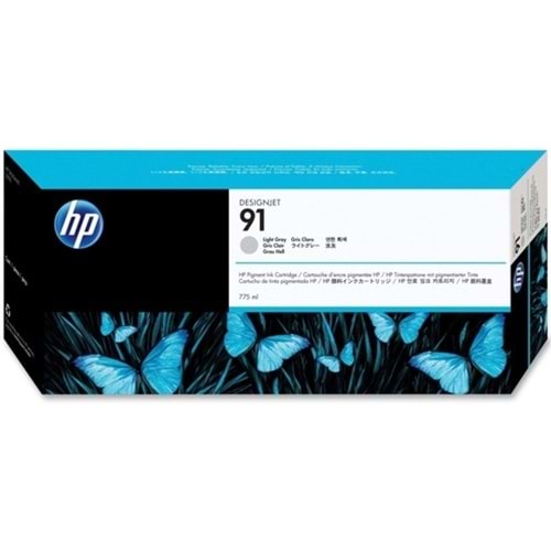HP C9466A (91) Z6100/Z6100ps AÇIK GRİ KARTUŞ ORJİNAL 775 ML