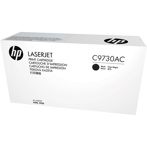 HP C9730AC 645A 5500/5550 TAAHÜTLÜ SİYAH LASER TONER ORJİNAL 13.000 SAYFA