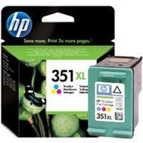 HP CB338EE 351XL D4260/4360/J5780/6410 RENKLİ KARTUŞ ORJİNAL 580 SAYFA