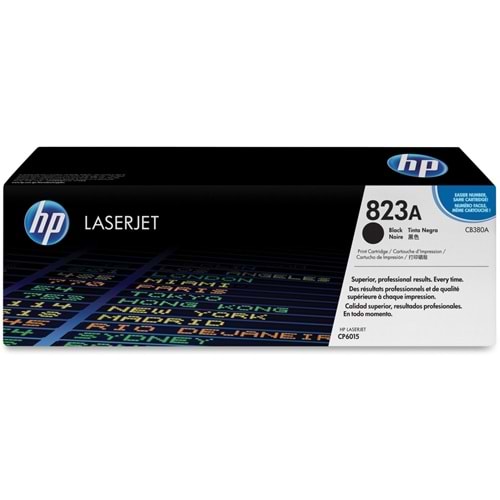 HP CB380A (823A) CP6015/CM6030/6040 SİYAH TONER ORJİNAL 16K SYF