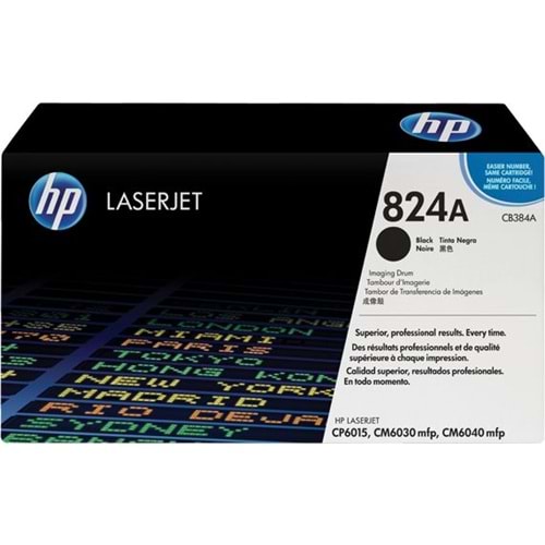 HP CB384A (824A) CP6015/CM6030/6040 SİYAH DRUM ORJİNAL 23.000 SAYFA