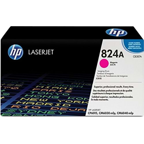 HP CB387A (824A) CP6015/CM6030/6040 KIRMIZI DRUM ORJİNAL 23K SYF