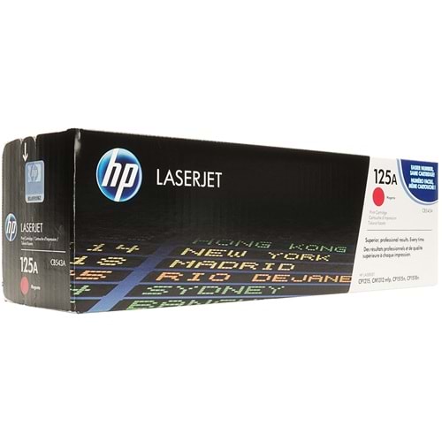 HP CB543A (125A) CP1215/1515/1312 KIRMIZI TONER ORJİNAL 1.400 SAYFA