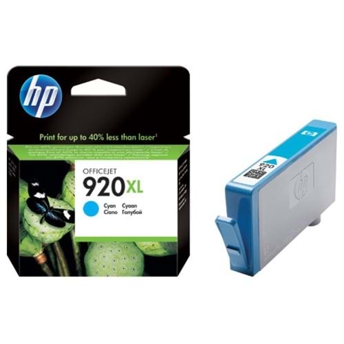 HP CD972AE (920XL) 6000/6500A/7000/7500A MAVİ KARTUŞ ORJ 700 SYF