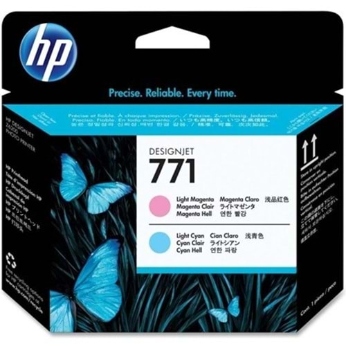 HP CE019A (771) Z6200/68AÇIK KIRMIZI VE AÇIKMAVİ BASKI KAFASI ORJ