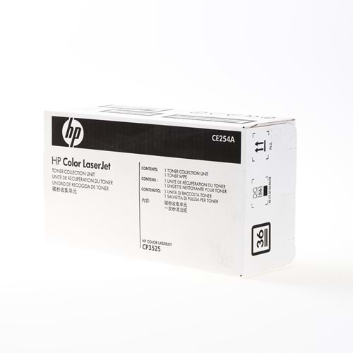 HP CE254A CM3520/3525/3530/PRO 500/551/570/575 ATIK TONER KUTUSU ORJİNAL 36.000 SAYFA