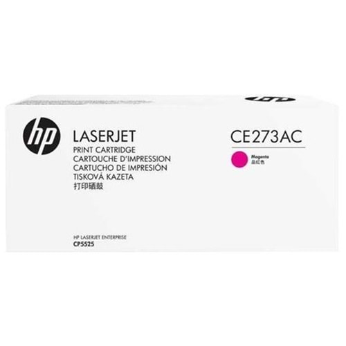HP CE273AC (650A) CP5525/M570 TAAHHÜTLÜ KIRMIZI TONER ORJİNAL 15.000 SAYFA