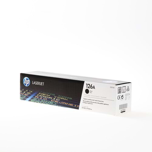 HP CE310A (126A) CP1025/PRO 100/M175 SİYAH TONER ORJİNAL 1.200 SAYFA