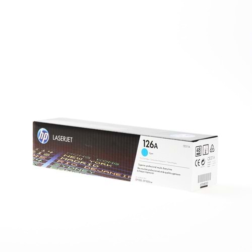 HP CE311A (126A) CP1025/PRO 100/M175 MAVİ TONER ORJİNAL 1.000 SAYFA
