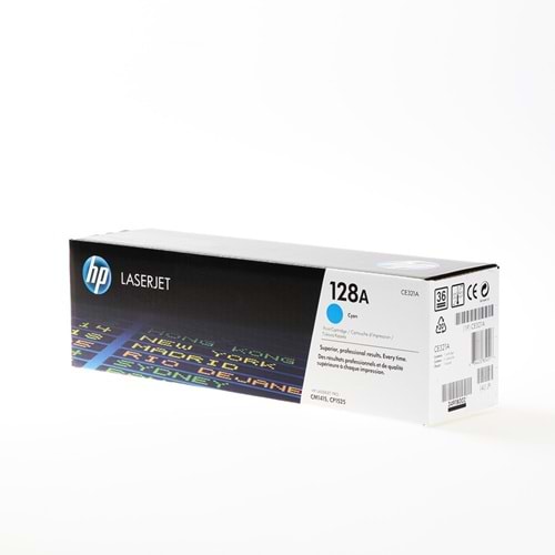 HP (128A) CE321A COLOR LASERJET CM1415/CP1525 MAVİ TONER ORJİNAL 1.300 SAYFA