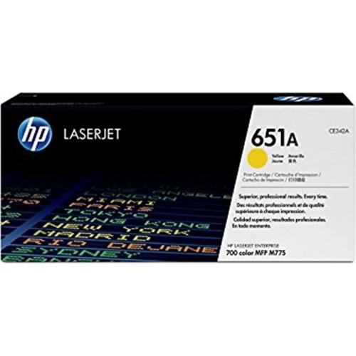 HP CE342A (651A) M775 SARI TONER ORJİNAL 16.000 SAYFA