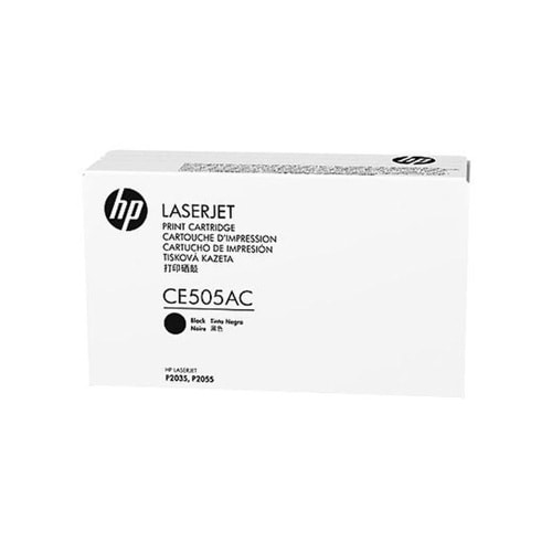 HP CE505AC (05A) P2035/P2055 TAAHÜTLÜ SİYAH TONER ORJİNAL 2.300 SAYFA