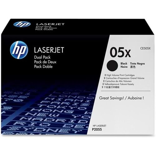 HP CE505X (05X) P2035/P2055 SİYAH TONER ORJİNAL 6.500 SAYFA