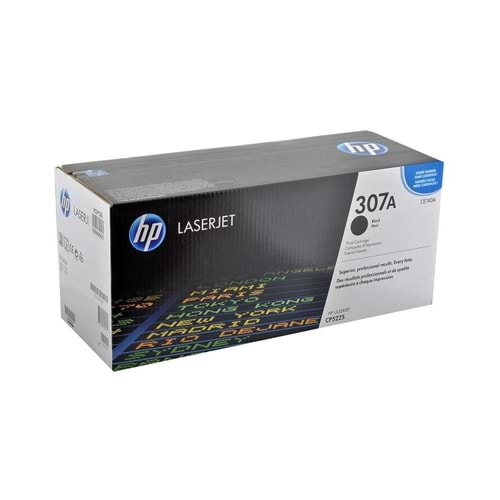 HP CE740A (307A) CP5225 SİYAH TONER ORJİNAL 7.000 SAYFA