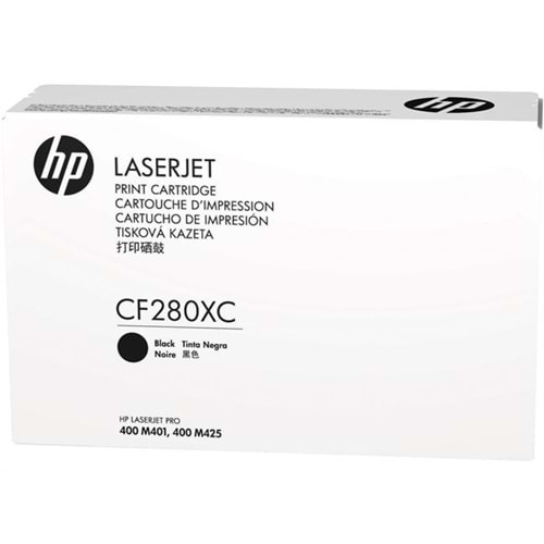 HP CF280XC (80X) PRO 400/M425/401 SİYAH TONER ORJİNAL 6.900 SAYFA