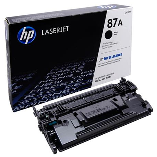 HP CF287A (87A) M501/506/527 SİYAH TONER ORJİNAL 9.000 SAYFA