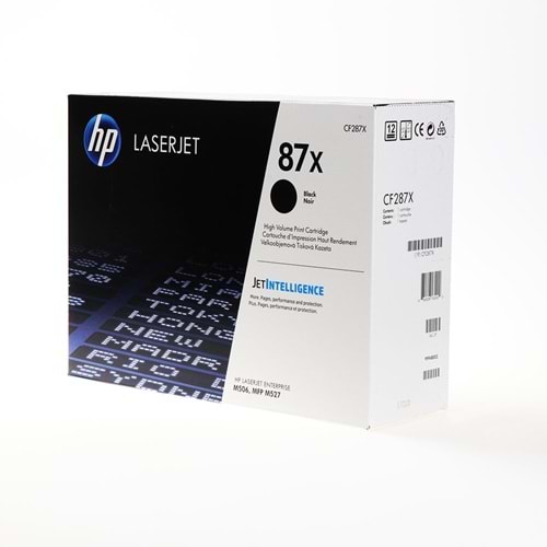HP CF287X (87X) M501/506/527 SIYAH TONER ORJİNAL 18.000 SAYFA