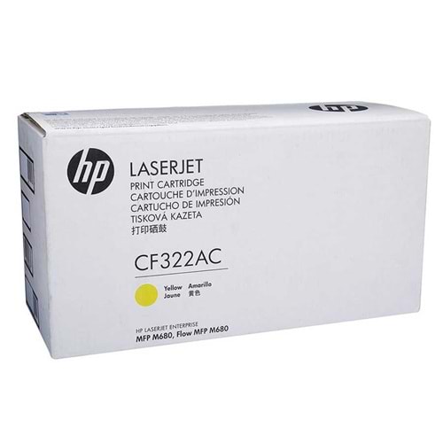 HP CF322AC (653A) M680 SARI TONER ORJİNAL 16.000 SAYFA