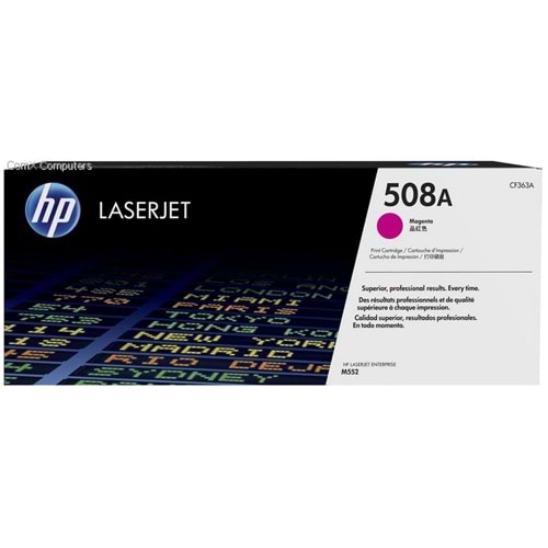 HP CF363A (508A) M552/553/577 KIRMIZI TONER ORJİNAL 5.000 SAYFA