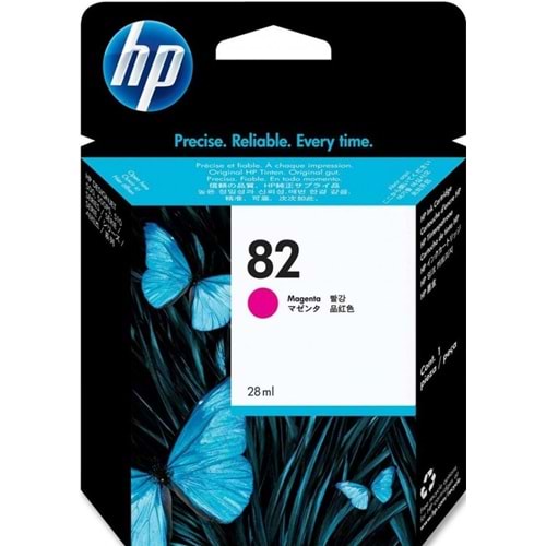 HP CH567A (82) 500/510/800 KIRMIZI KARTUŞ ORJİNAL 28 ML