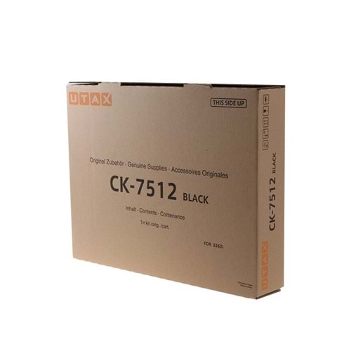 UTAX / TRIUMPH-ADLER CK-7512 3262i SİYAH TONER ORJİNAL 1T02V70UT0