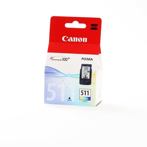 CANON CL-511 MP240/260/MX320/iP2702 RENKLİ KARTUŞ ORJİNAL 245 SAYFA 2972B001