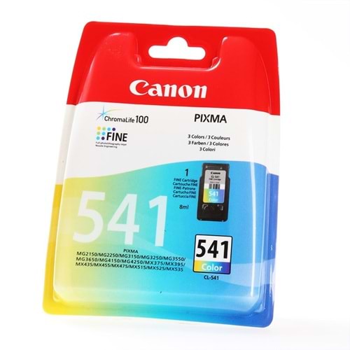 CANON CL-541 MG2150/3150/MX395 RENKLİ KARTUŞ ORJİNAL 180 SAYFA 5227B005
