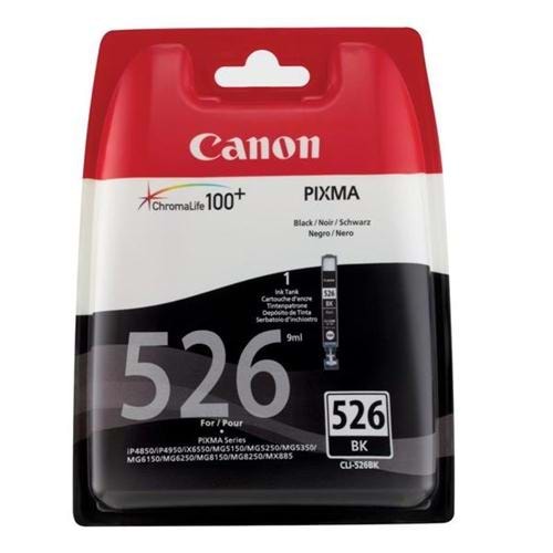 CANON CLI-526BK MG5150/MX715/IP4850 SİYAH KARTUŞ ORJİNAL 430 SAYFA