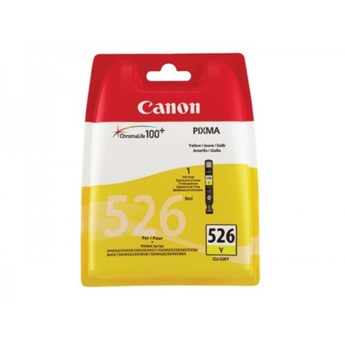 CANON CLI-526Y MG5150/MX715/IP4850 SARI KARTUŞ ORJİNAL 515 SAYFA