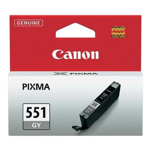 CANON CLI-551GY IP7250 MG5450/6350/6450 GRİ KARTUŞ ORJİNAL 125 SY