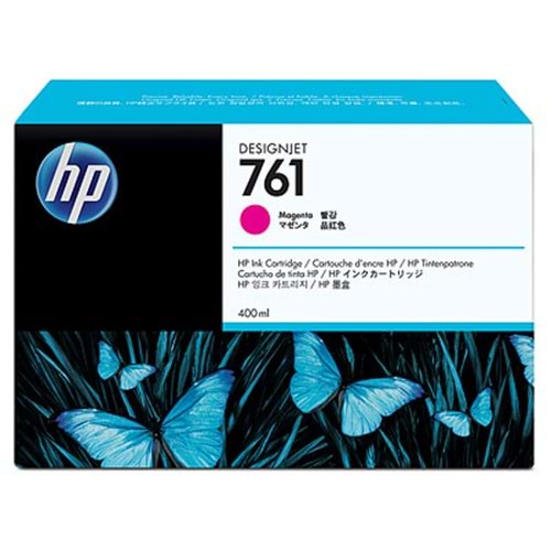 HP CM993A (761) T7100/T7200 KIRMIZI KARTUŞ ORJİNAL 400 ML.