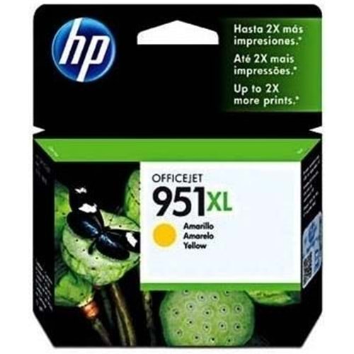 HP CN048A (951XL) PRO 251/276/8100 SARI KARTUŞ ORJİNAL 1.500 SAYFA
